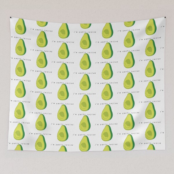 Item preview, I'm Empty Inside - Pitless Avocado - Fruit And Vegetable Puns designed and sold by TeeHunter.