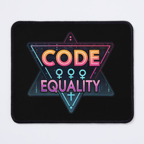 Item preview, CODE EQUALITY: Women in Tech Empowerment - Woman History Month 2025 T-Shirt designed and sold by AnnDesignStudio.
