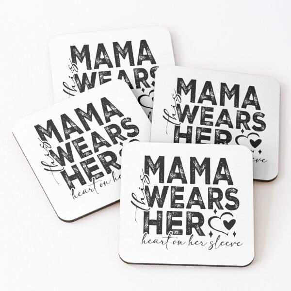 Item preview,  This Mama Wears Her Heart on Her Sleeve designed and sold by Designx99Shirt.