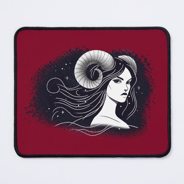 Item preview, Ariella the Aries - Burgundy designed and sold by MaryAura.