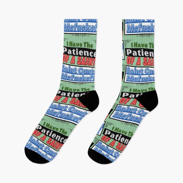 Item preview, Humor sobre el envejecimiento. Regalo para personas mayores santas: "Tengo paciencia...". designed and sold by Old Age Ain't For Sissies!.