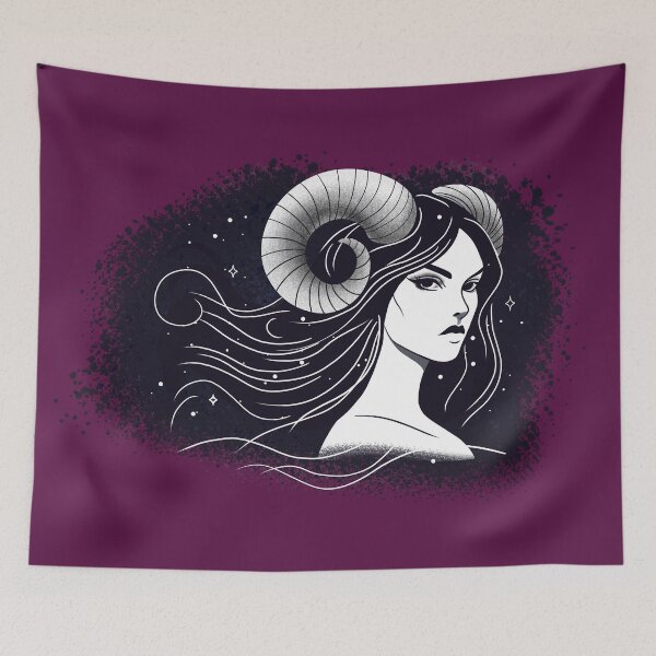 Item preview, Ariella the Aries - Eggplant designed and sold by MaryAura.