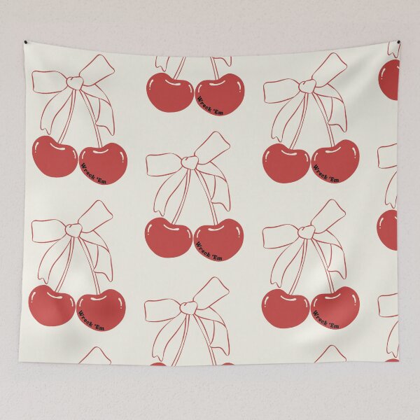 Item preview, Wreck 'Em Cherries designed and sold by HappyLilPrints.