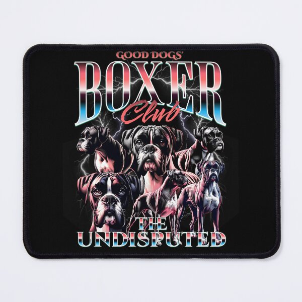 Artikelvorschau, Good Dogs' Boxer Club Der Unbestrittene entworfen und verkauft von MaxOutDesign.