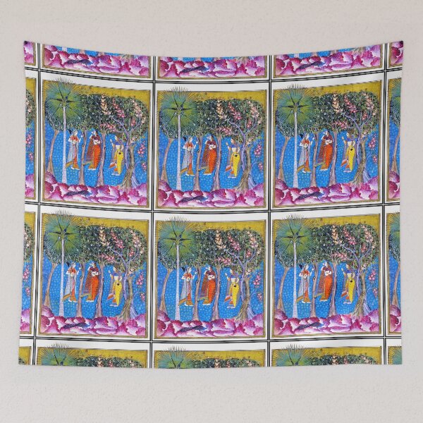 Item preview, Gauri Ragini Ragamala Women 16th Century India designed and sold by RocketshipRetro.