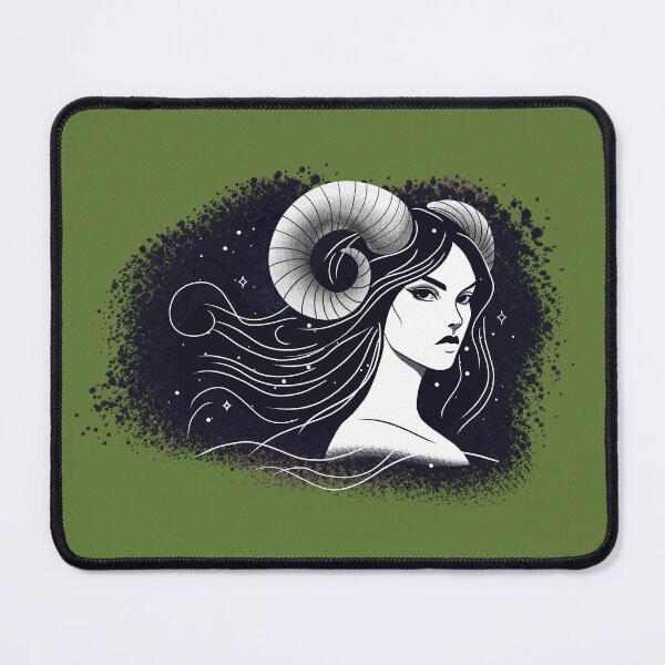 Item preview, Ariella the Aries - Olive Green designed and sold by MaryAura.