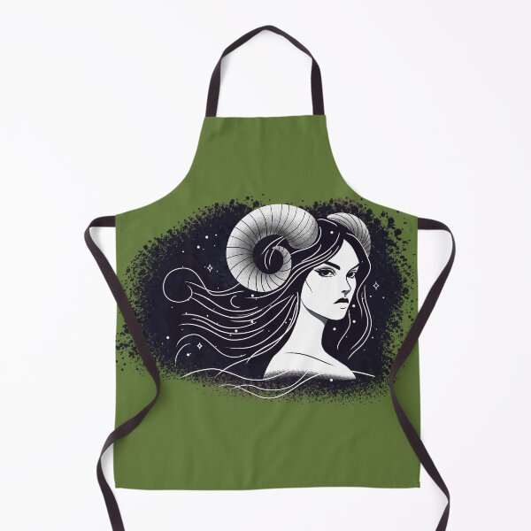 Item preview, Ariella the Aries - Olive Green designed and sold by MaryAura.