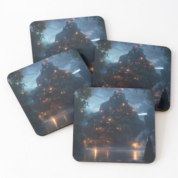 Item preview, Enchanted Isle of the Midnight Lake designed and sold by Spiritveil.