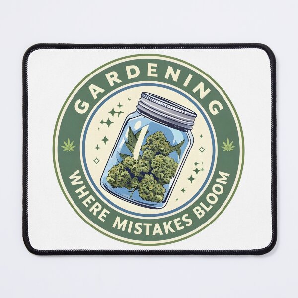 Item preview, Gardening where mistakes bloom designed and sold by Tees16.