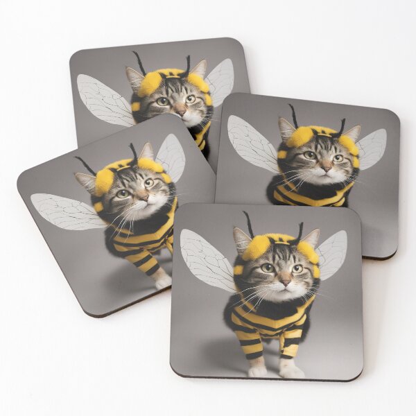 Item preview, Cat bee wearing costume designed and sold by RK - Shop.