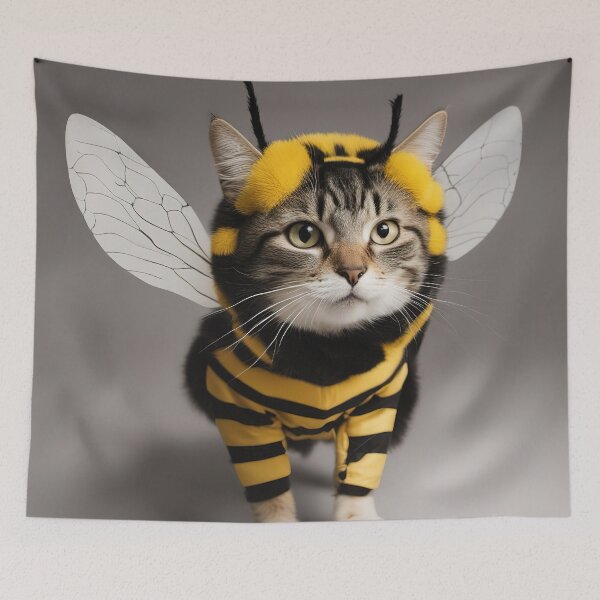 Item preview, Cat bee wearing costume designed and sold by RK - Shop.