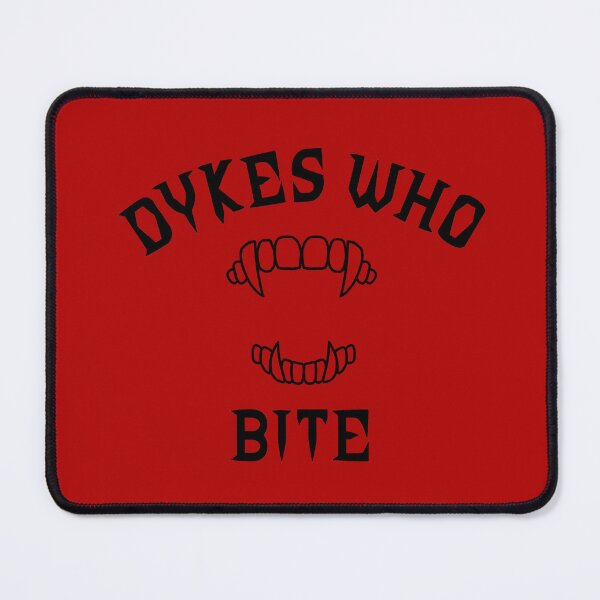 Item preview, Dykes Who Bite (Black) designed and sold by HansyCecilia.