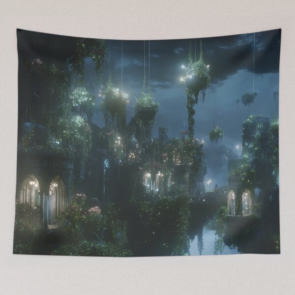 Item preview, Celestial Gardens of the Elven Citadel designed and sold by Spiritveil.