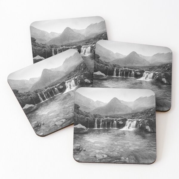 Item preview, The Fairy Pools of Skye in Winter designed and sold by RedGrouse.