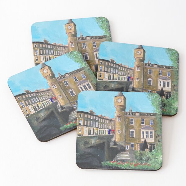 Item preview, River, Bridge And Buildings In Stockbridge, Edinburgh designed and sold by golan22may.