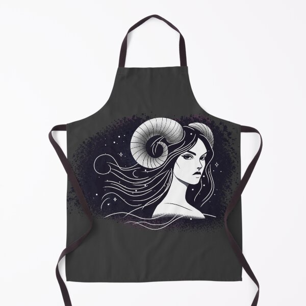 Item preview, Ariella the Aries - Deep Charcoal designed and sold by MaryAura.