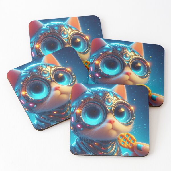 Item preview, Adorable High-Tech Cat of the Future 2 designed and sold by FusionGaze.