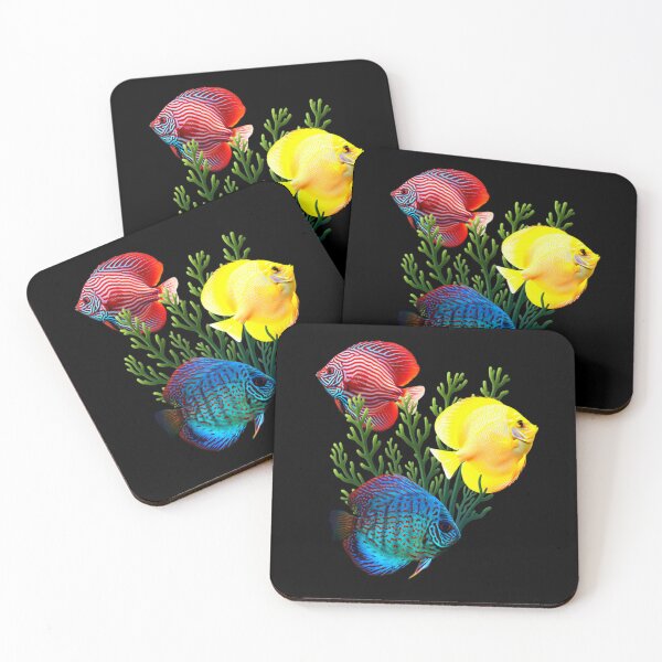 Item preview, Discus Fish Freshwater Aquarium Fish Tank Lovers Art Design  designed and sold by Aquarium Eclipse.