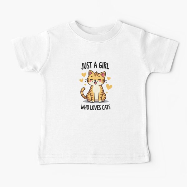 Item preview, Just a girl who loves cats designed and sold by VDprinting.