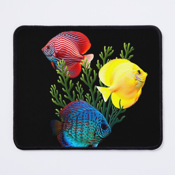 Item preview, Discus Fish Freshwater Aquarium Fish Tank Lovers Art Design designed and sold by Aquarium Eclipse.