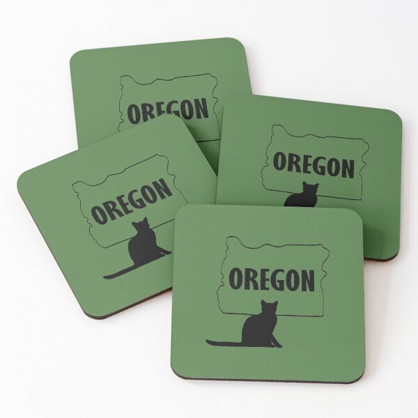 Item preview, Cats and Oregon | State Pride for Pet Lovers designed and sold by GoblinBoutique.