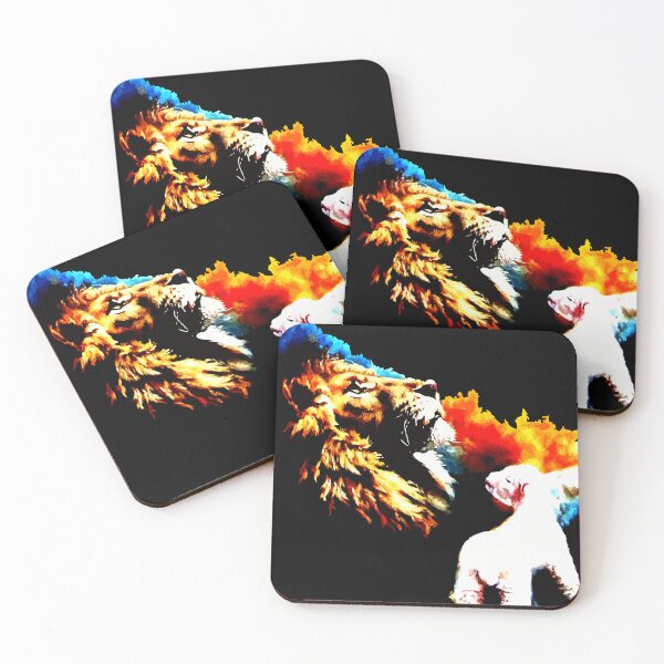Item preview, Lion of Judah Lamb of YHWH Revelation 5 5 John 1 29 Lion And The Lamb designed and sold by teenugs.