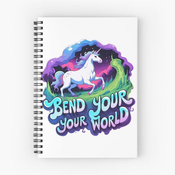 Item preview, Bend Your World – Reality-Warping Unicorn designed and sold by zoughlal.