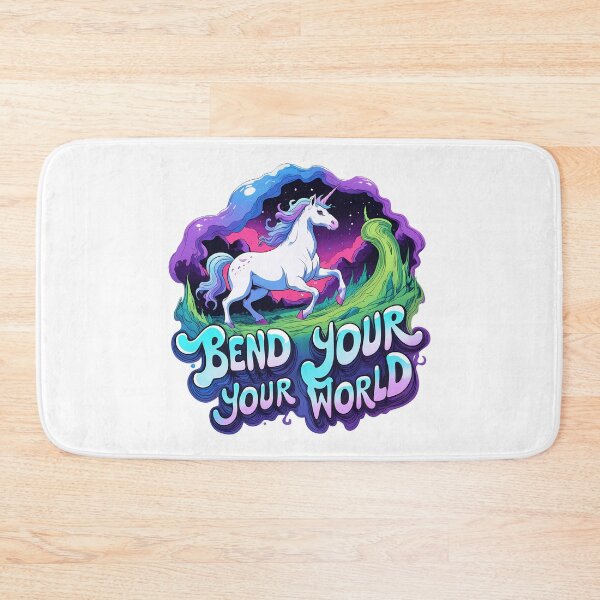 Item preview, Bend Your World – Reality-Warping Unicorn designed and sold by zoughlal.