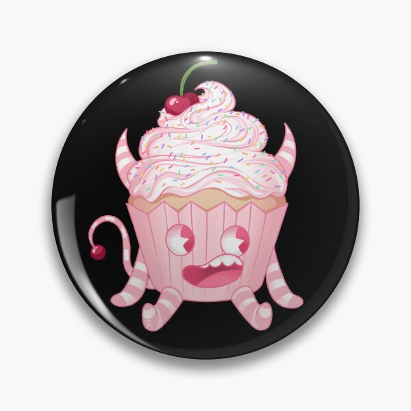 Item preview, Monstruo de la magdalena rosa designed and sold by JessaKinney.