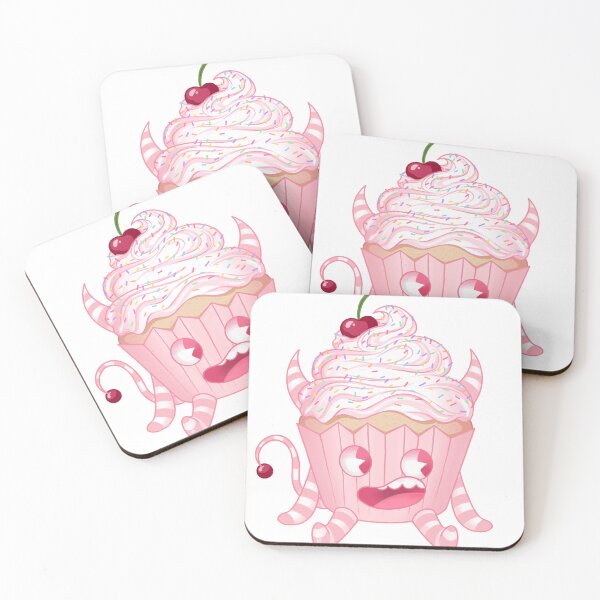 Item preview, Pink Cupcake Monster designed and sold by JessaKinney.