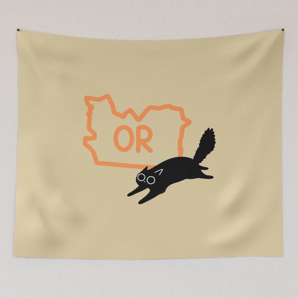 Item preview, Cats Love Oregon | State Pride for Pet Lovers designed and sold by GoblinBoutique.