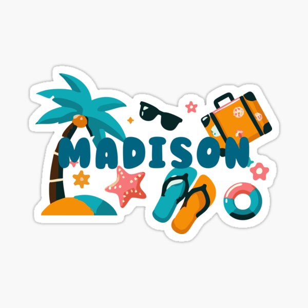 Vista previa del artículo con la obra «Nombre Madison - personalizado», diseñado y vendido por karolinahinc.