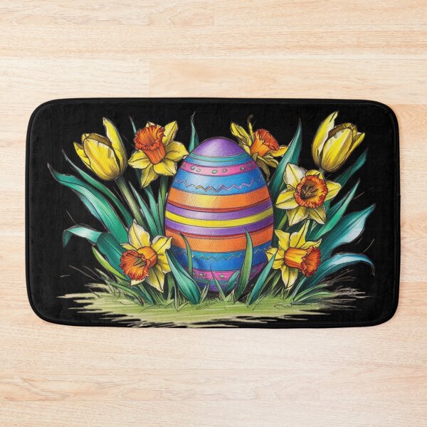 Item preview, Happy Easter Easter Egg Flowers Spring designed and sold by Design_Your_Day.