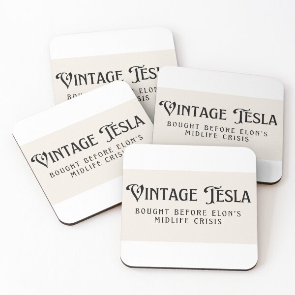 Item preview, Vintage Tesla bumper sticker designed and sold by frozencoco.