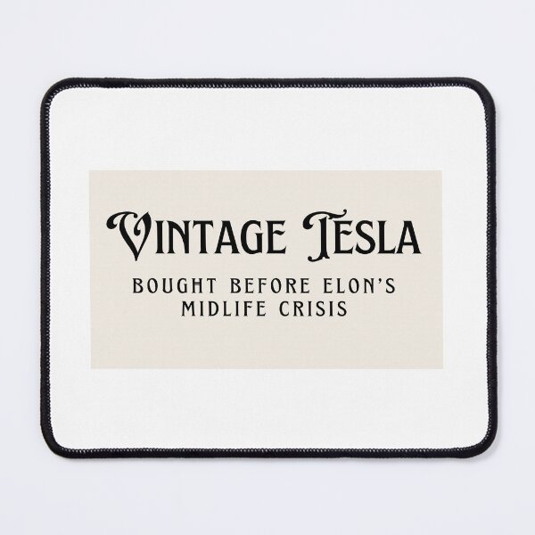 Item preview, Vintage Tesla bumper sticker designed and sold by frozencoco.