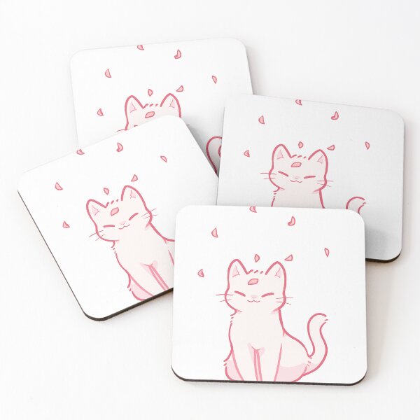 Item preview, sakura cat designed and sold by lucianavee.