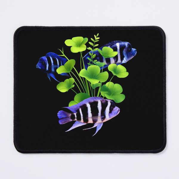 Item preview, Frontosa Cichlids Fish Freshwater Aquarium Fish Tank Lovers Art Design designed and sold by Aquarium Eclipse.