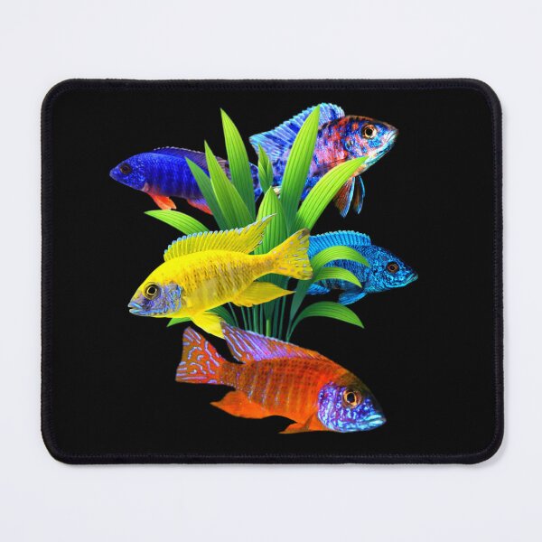 Item preview, African Cichlids Peacock Cichlid Fish Freshwater Aquarium Fish Tank Lovers Art Design designed and sold by Aquarium Eclipse.