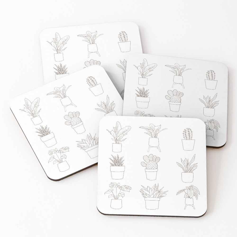 Item preview, Coasters (Set of 4) designed and sold by Raonmemory.