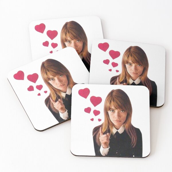 Item preview, Hearts of Françoise Hardy  designed and sold by stuffitinacup.