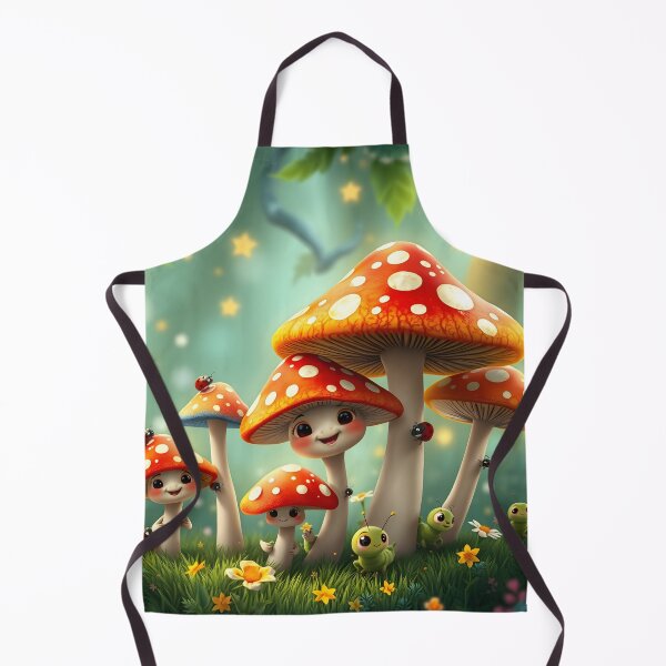 Item preview, “Whimsy Woods: Mushroom Friends’ Enchanted Haven” designed and sold by PresciousPrintz.