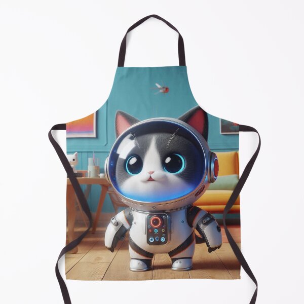 Item preview, Adorable High-Tech Cat of the Future 3 designed and sold by FusionGaze.