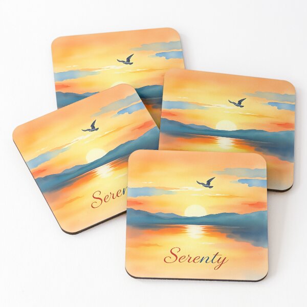 Item preview, Serene Sunset Bird designed and sold by Shirtastically.