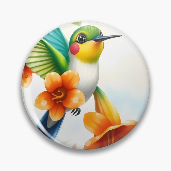 Item preview, “Whispers of Spring: Hummingbird and Trumpet Vine” designed and sold by PresciousPrintz.