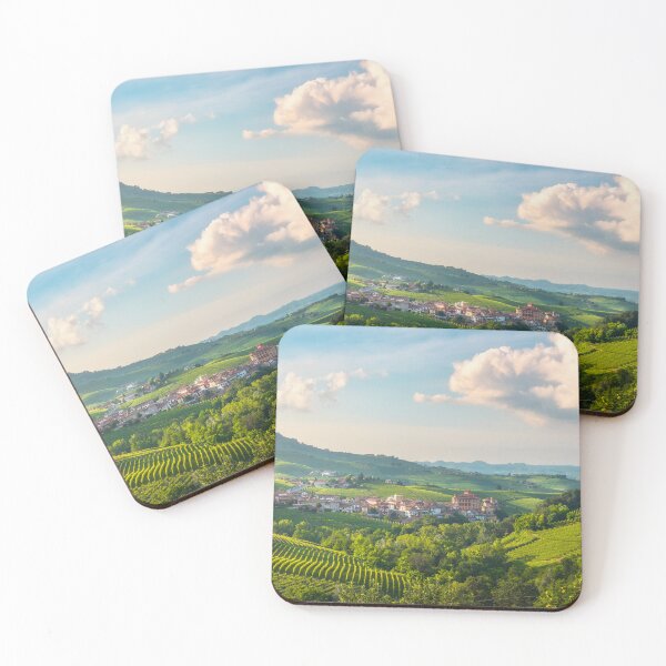 Item preview, Langhe vineyards at sunset, Barolo and La Morra designed and sold by Stefano Orazzini.