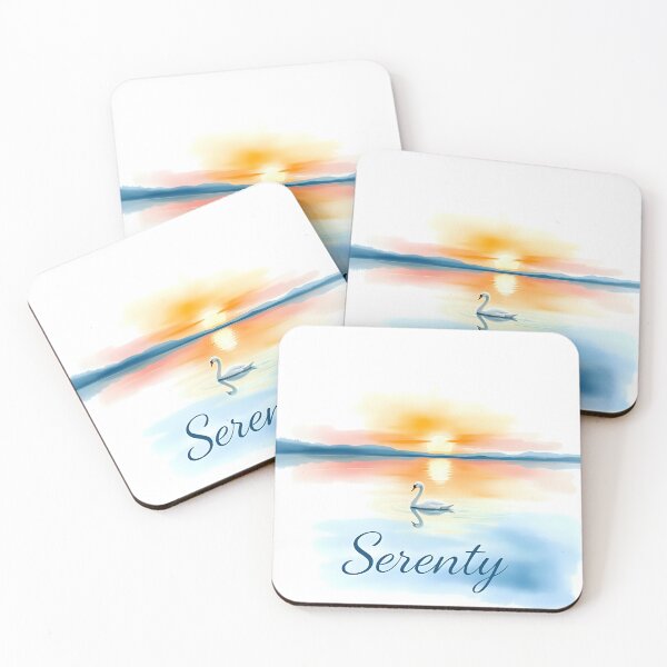 Item preview, Swan Sunrise Aquarelle designed and sold by Shirtastically.