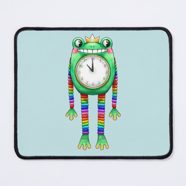 Item preview, Froggy Clock designed and sold by JessaKinney.