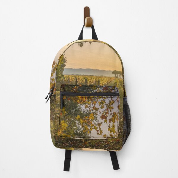 Item preview, Bolgheri Vineyard Sunrise. Tuscan Autumn Landscape, Italy designed and sold by Stefano Orazzini.