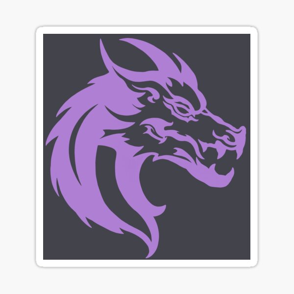 Item preview, Purple dragon (extra) designed and sold by SkeleSam79.