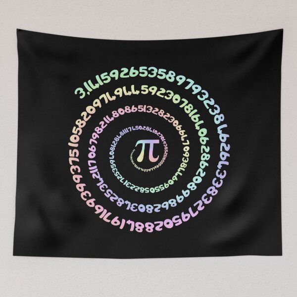 Item preview, Pastel Spiral Pi Day 3.14 Math Teacher Funny Kids designed and sold by AniArtPL.